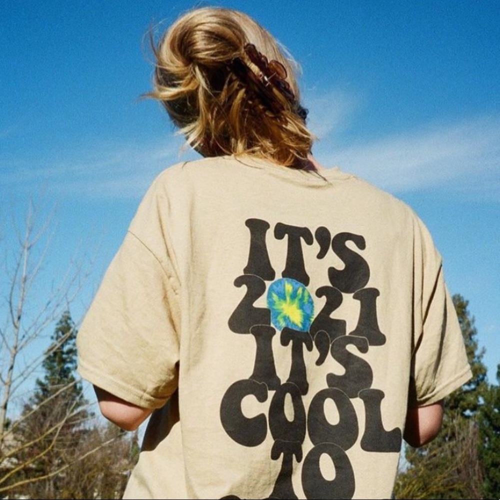 Lonely Ghost It’s Cool To Care Tee